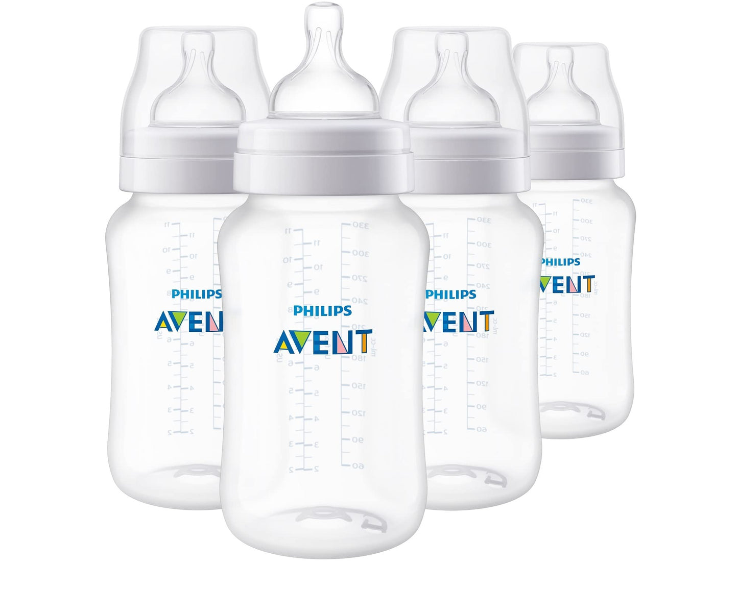 Biberones Anticólicos Philips Avent Transparente 330 ml 4 Unidades