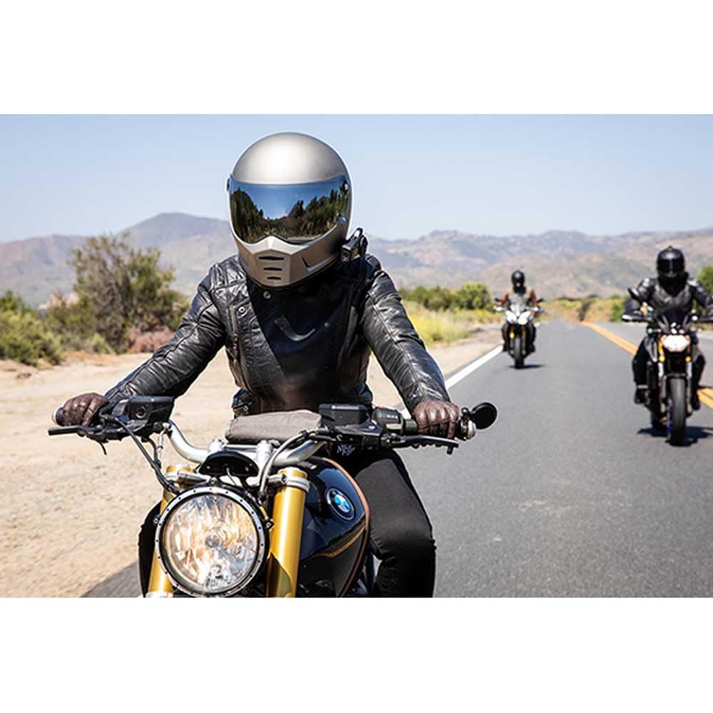 Sena 10C EVO - Cámara Bluetooth para Motocicleta y Sistema de comunicación con Altavoces HD