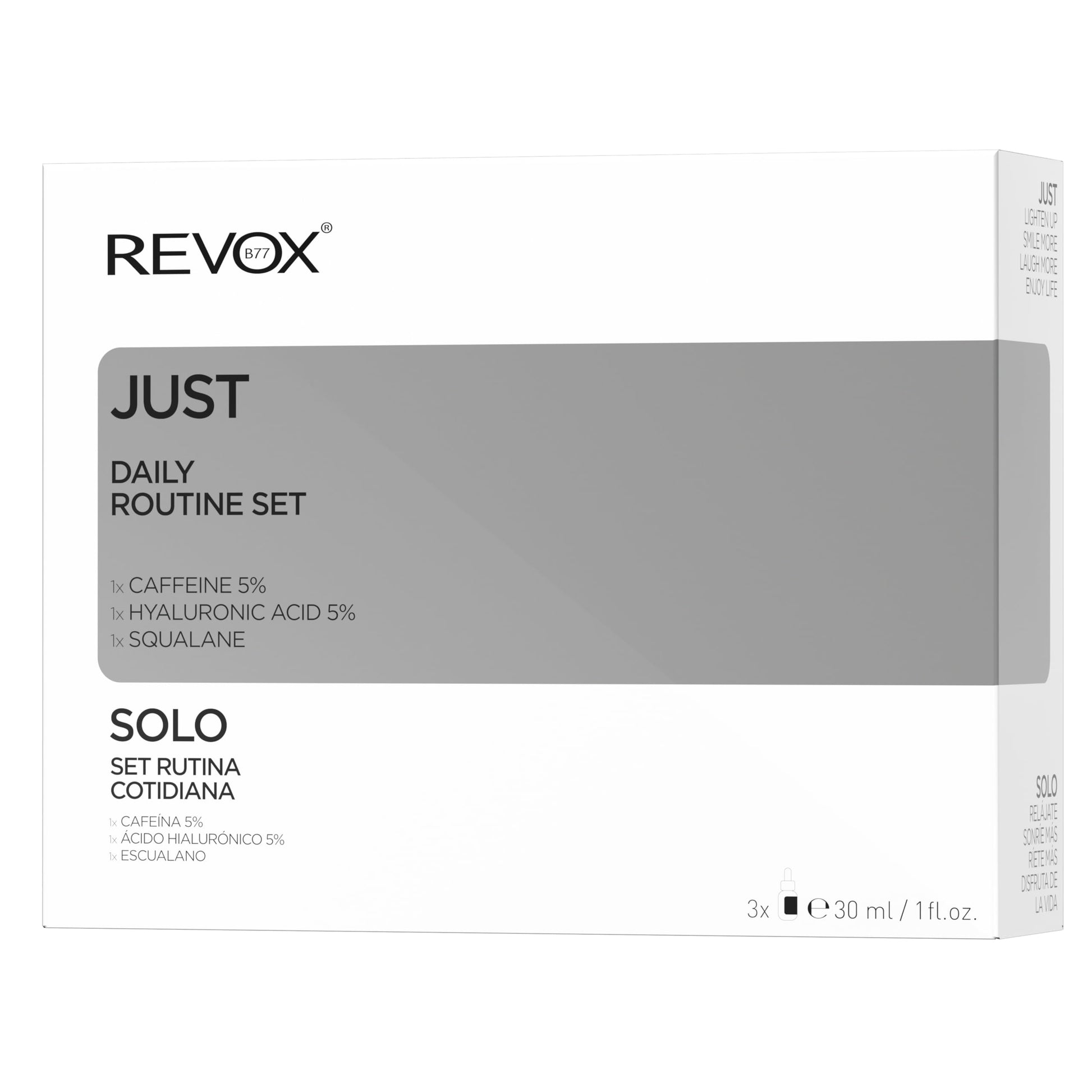 REVOX B77 JUST SET RUTINA COTIDIANA 3X 30ML C/U