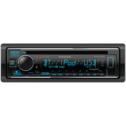 Estéreo de Coche Kenwood KDC-X305 Negro Bluetooth Integrado Audio Premium