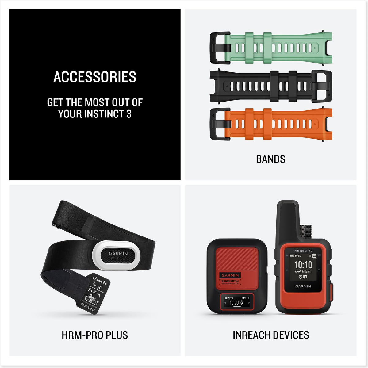 Reloj Garmin Instinct 3 Solar Negro 50 mm