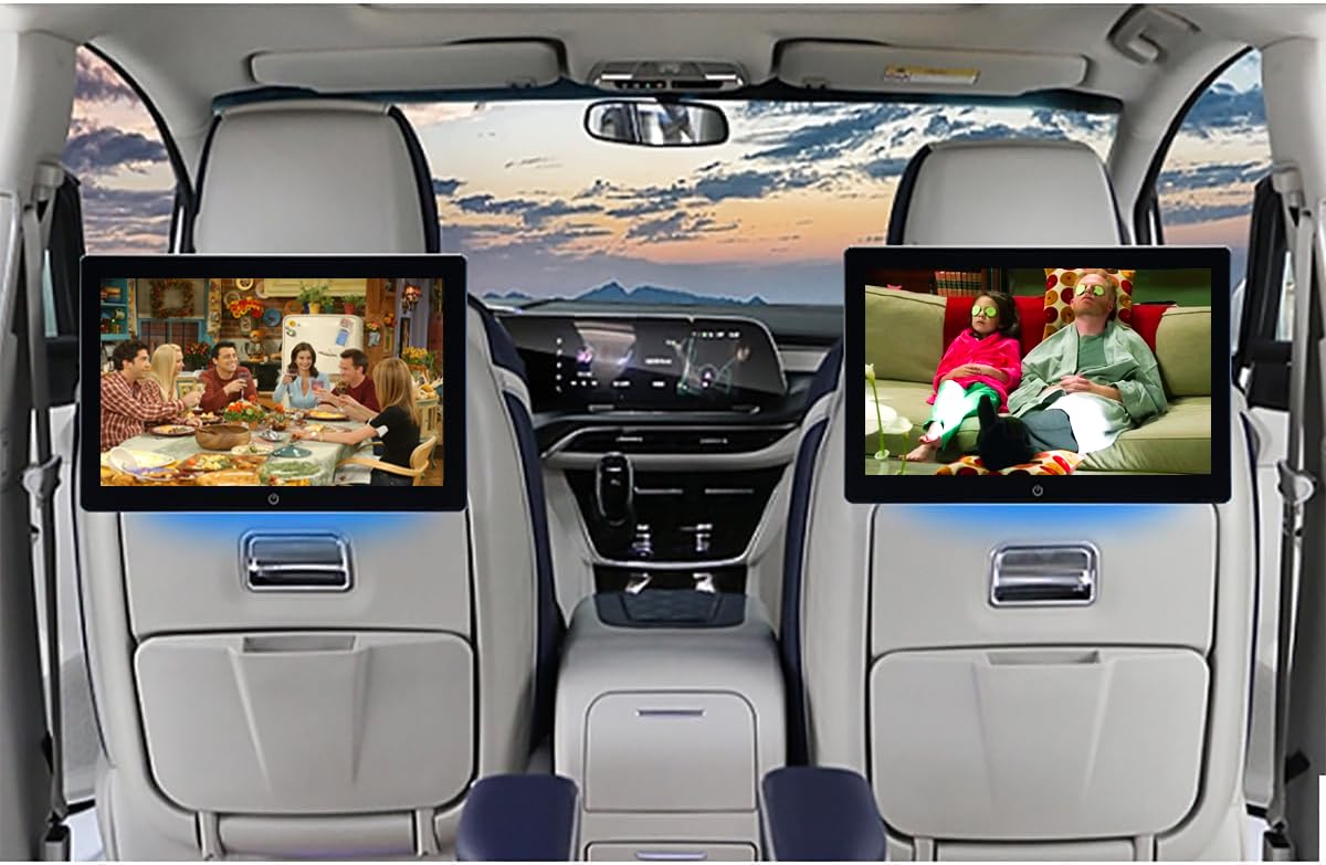 Tablet Portátil NOAUKA Negro con Pantalla Táctil de 10.1 Pulgadas para Coche y TV, Android 13