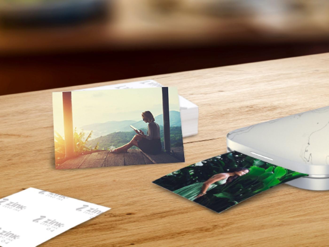 HP Zink Photo Paper for Sprocket Plus Instant Photo Printer, 20 Sticky Backed Sheets (2FR23A)