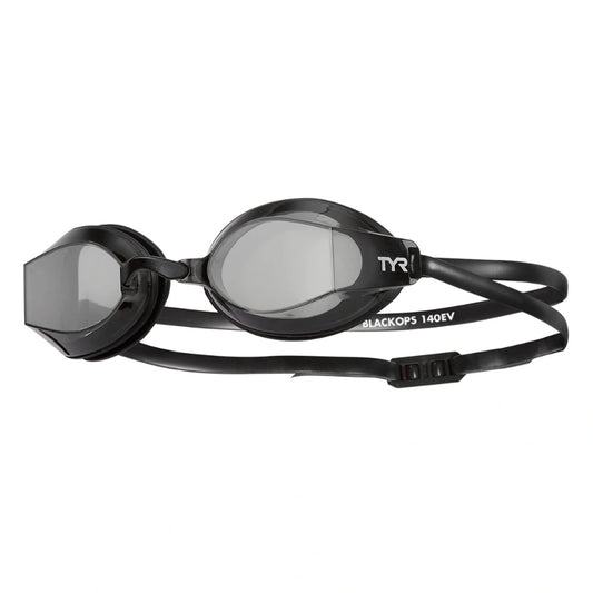 Anteojos de Natación TYR Humo Negro para Adultos sin Espejo