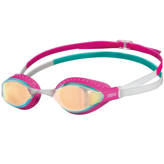 Arena 003151-205-UNITALLA Goggles, Air-Speed Mirror, Rosa/Turquesa, Unitalla