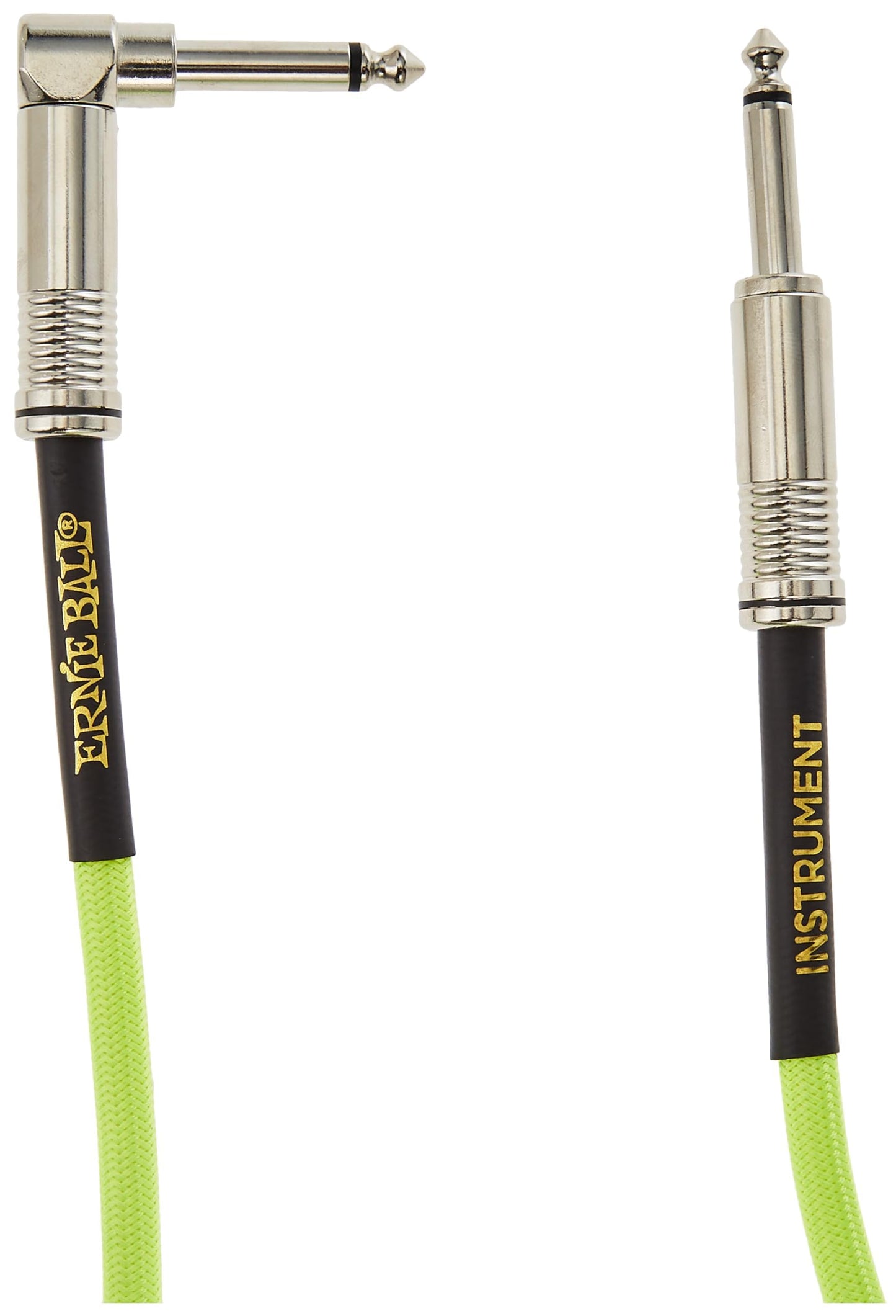 Cable para Instrumentos Ernie Ball Amarillo Neón 3 m