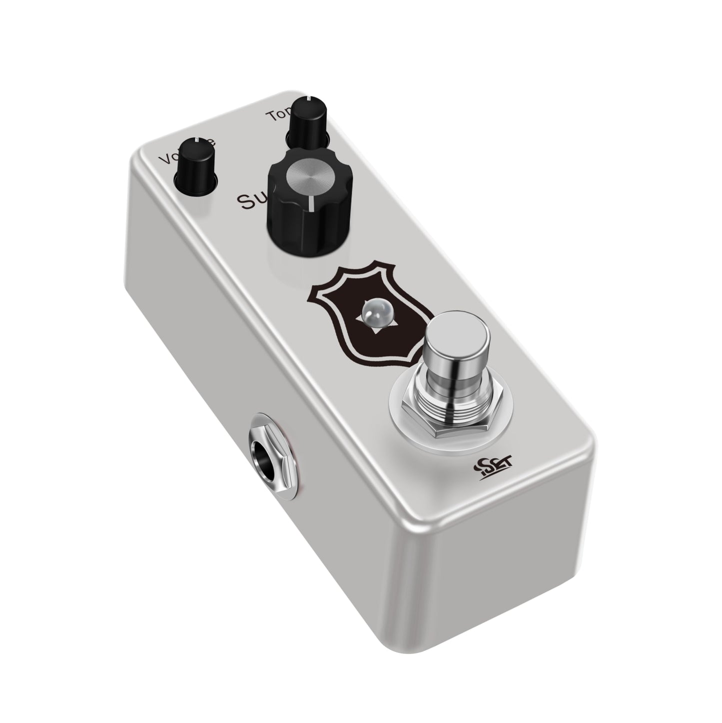 Pedal de Efectos ISET Fuzz eléctrico True Bypass para Guitarra y Bajo