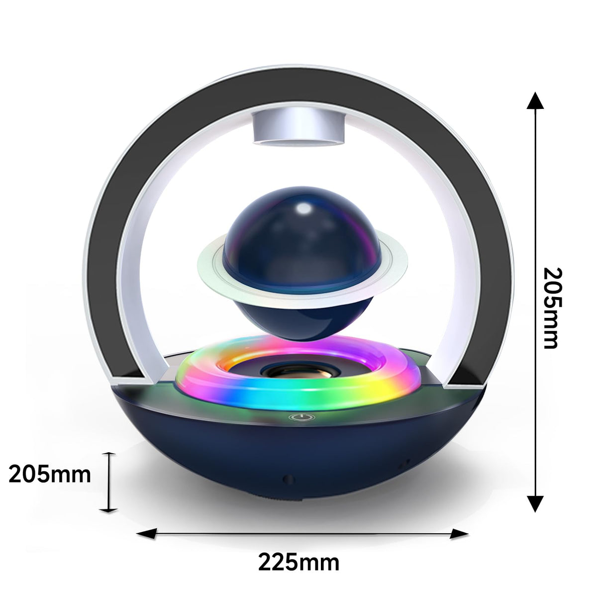Altavoz Bluetooth LoveLin Levitación Magnética 360° con Efectos LED