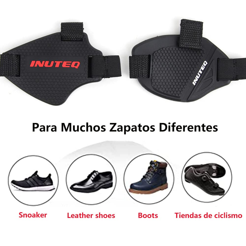 Protector de Botas para Motocicleta Antideslizante de Silicona Rojo
