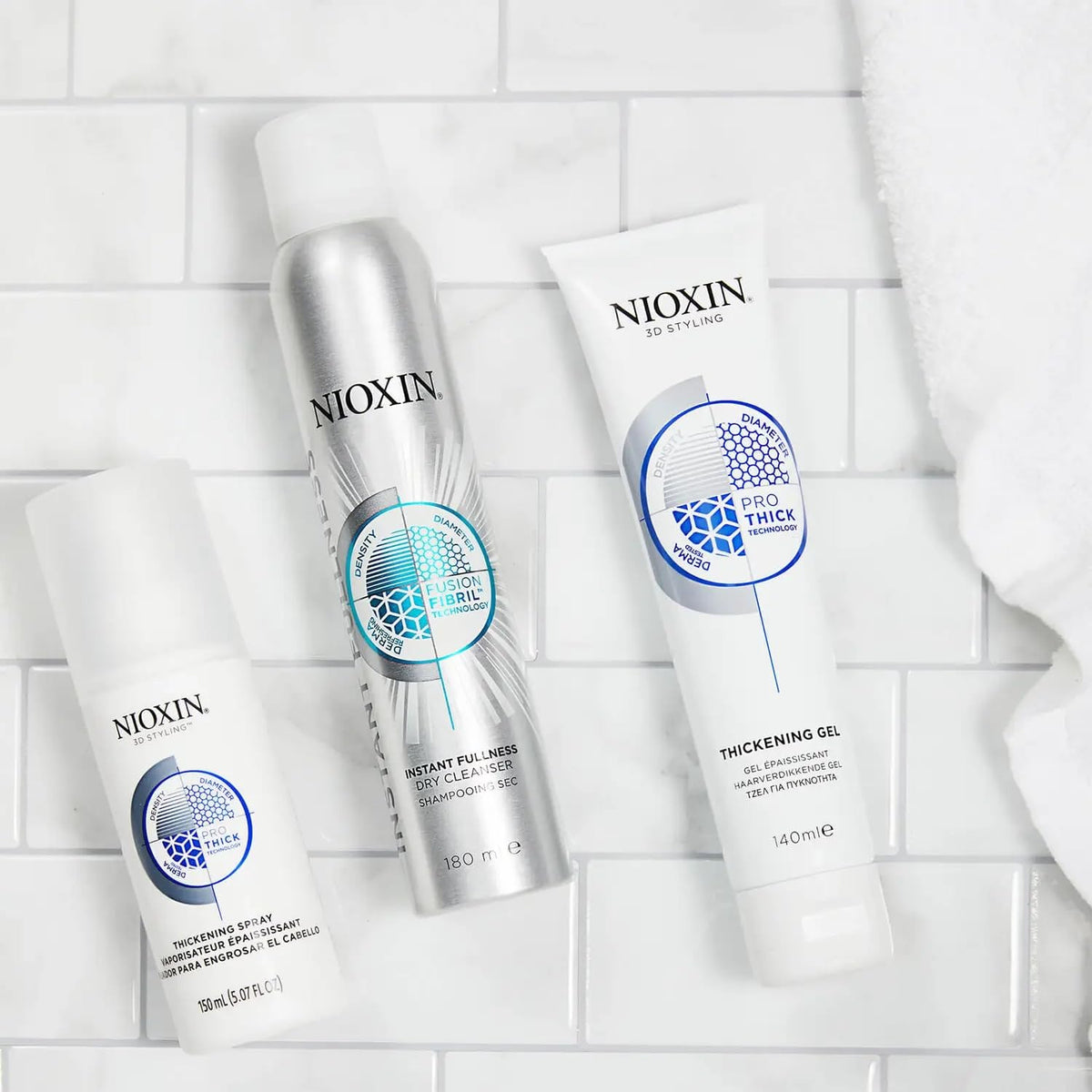 Nioxin Instant Fullness Shampoo en Seco de Volumen Anticaída de 180 ml