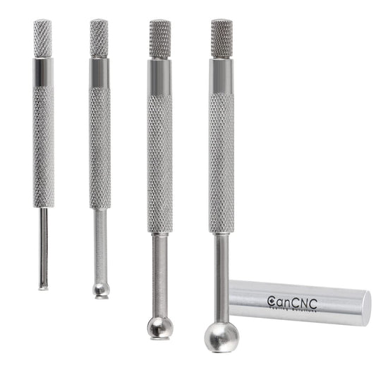Accusize - 0.125-0.300 Calibradores para Agujeros Pequeños 4 Piezas en Estuche, Medio Circulo, #EG04-5001