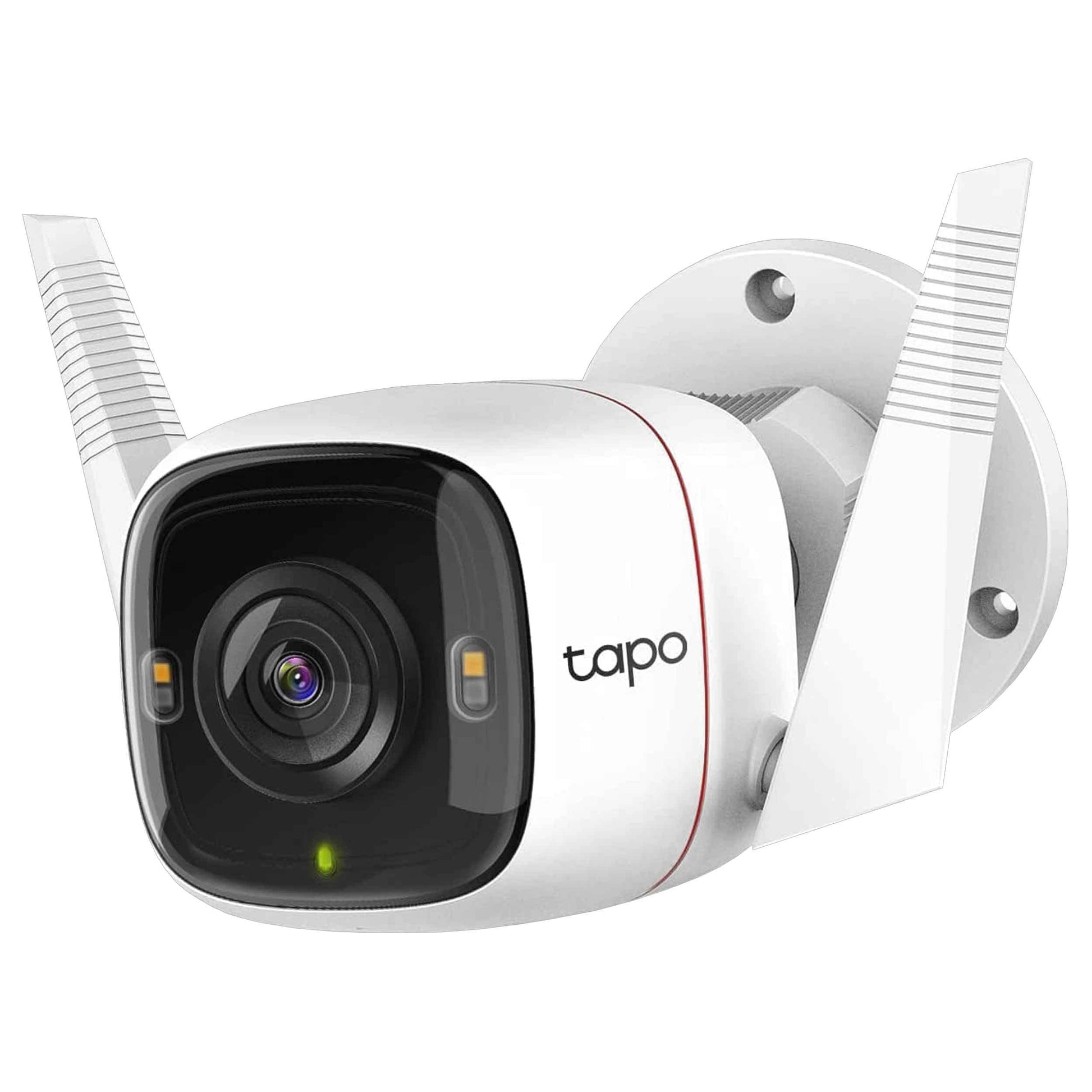 Kit de 3 cámaras TP-Link Cámara IP Smart WiFi Bullet IR para Interiores/Exteriores Tapo C320WS, Inalámbrico, 2160 x 1440 Pixeles, Día/Noche le notifica cuando la cámara detecta movimiento.