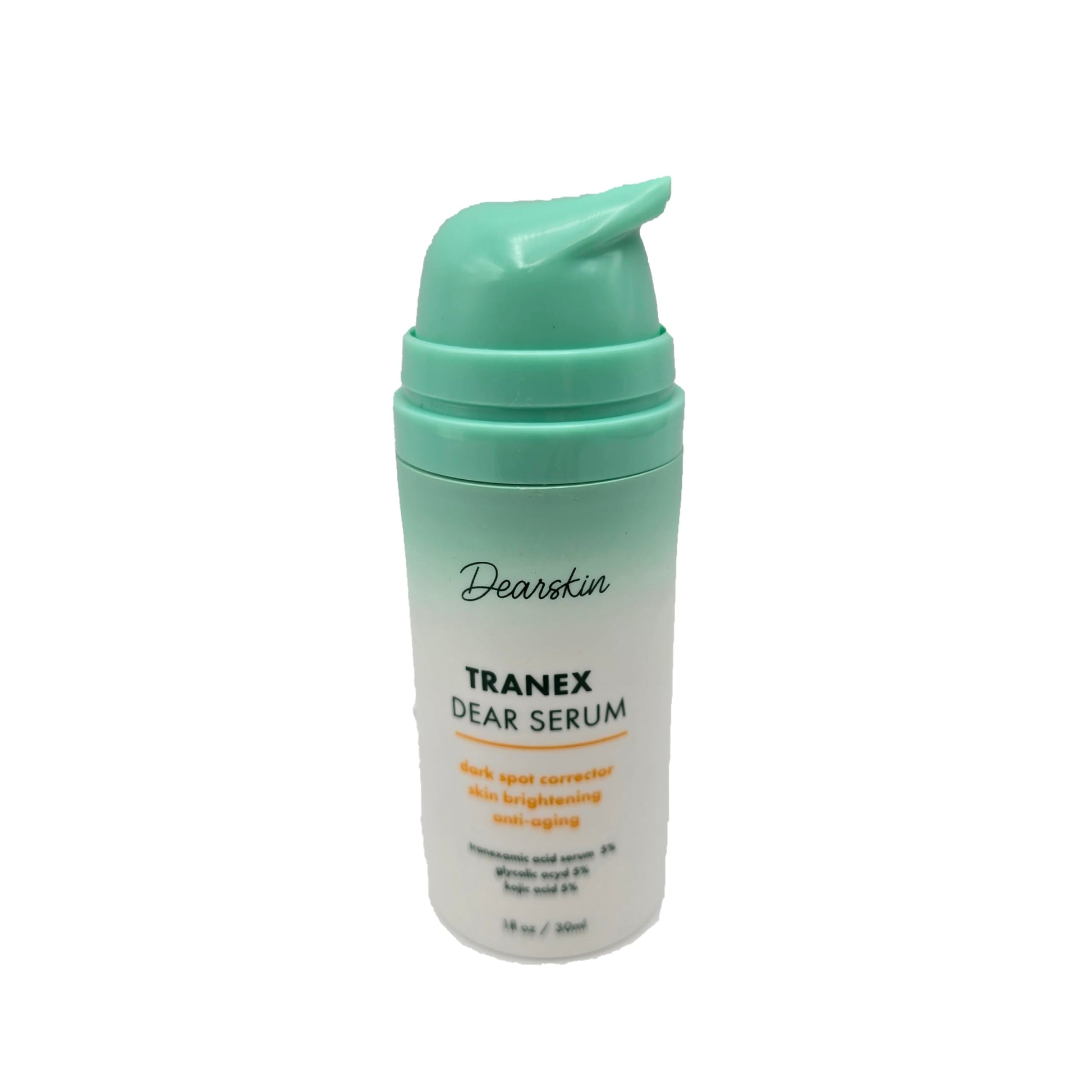 Serum de Ácido Tranexámico y Ácido Kójico para Manchas Oscuras. Tratamiento Antimanchas Facial con Vitamina C y Ácido Hialurónico. Fórmula Antiedad. 2 Unidades.
