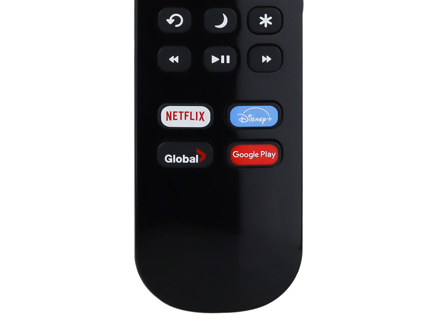 LIDERT Control Remoto Compatible con RCA Roku Smart TV Netflix Disney+ Google Play