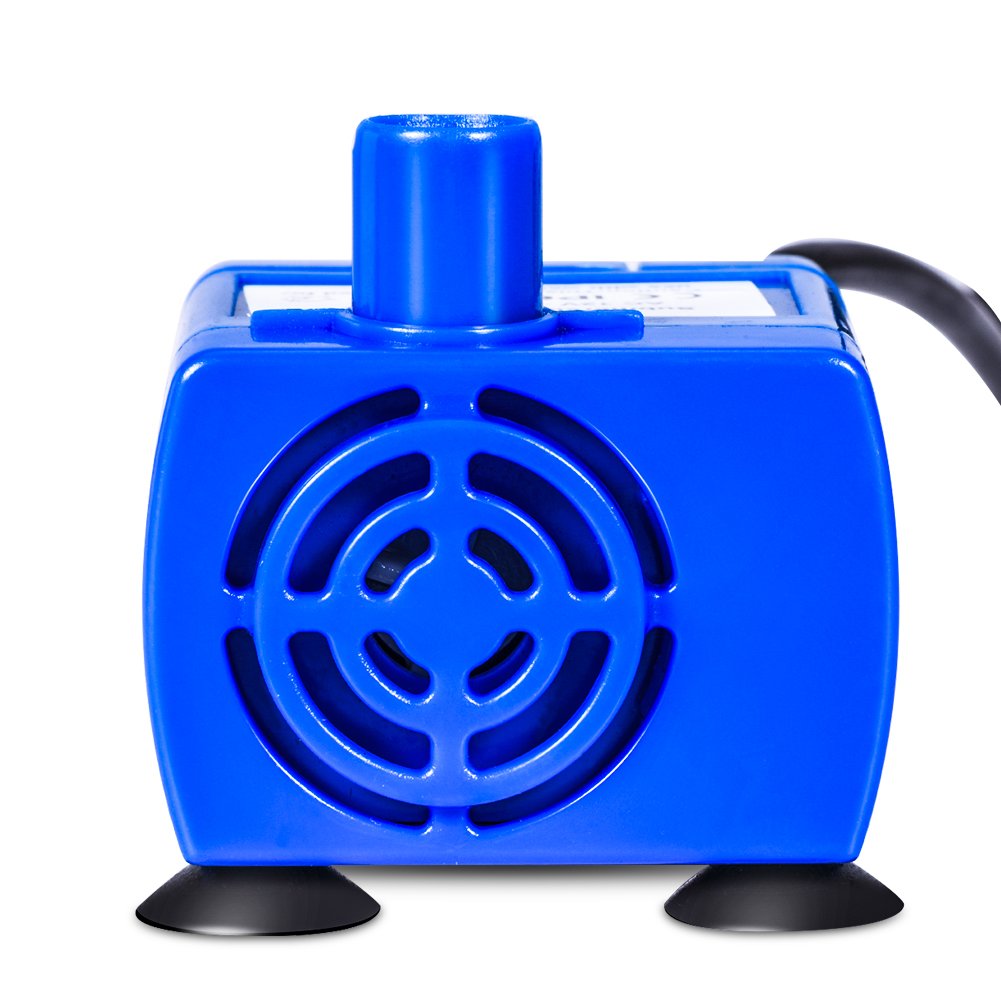 Bebedero Automático YOU THINK Azul con Bomba de Agua 1.6L para Perros y Gatos