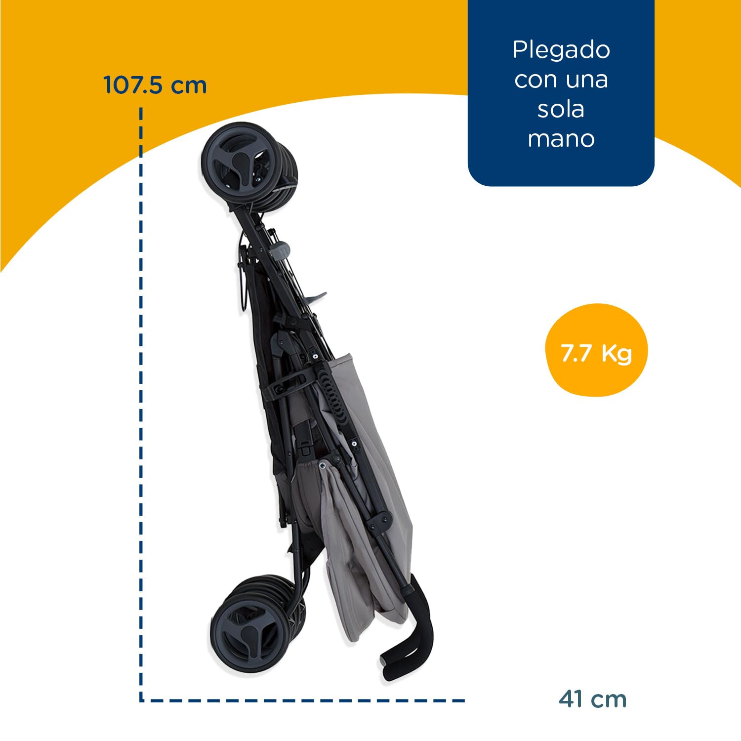 Joie Carriola para Bebe Paragua Nitro XL | Carriola de viaje con Cesta de Compras | Carriola Ligera con Cinturón de 5 puntos | Recién Nacidos a 4 Años o Hasta 15 kilos | Carriola de Baston Plegable