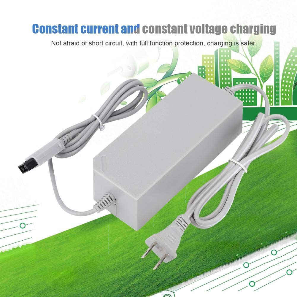 Adaptador de Fuente de Alimentación ASHATA Negro Corriente Constante y Voltaje para Wii Consola de Juegos