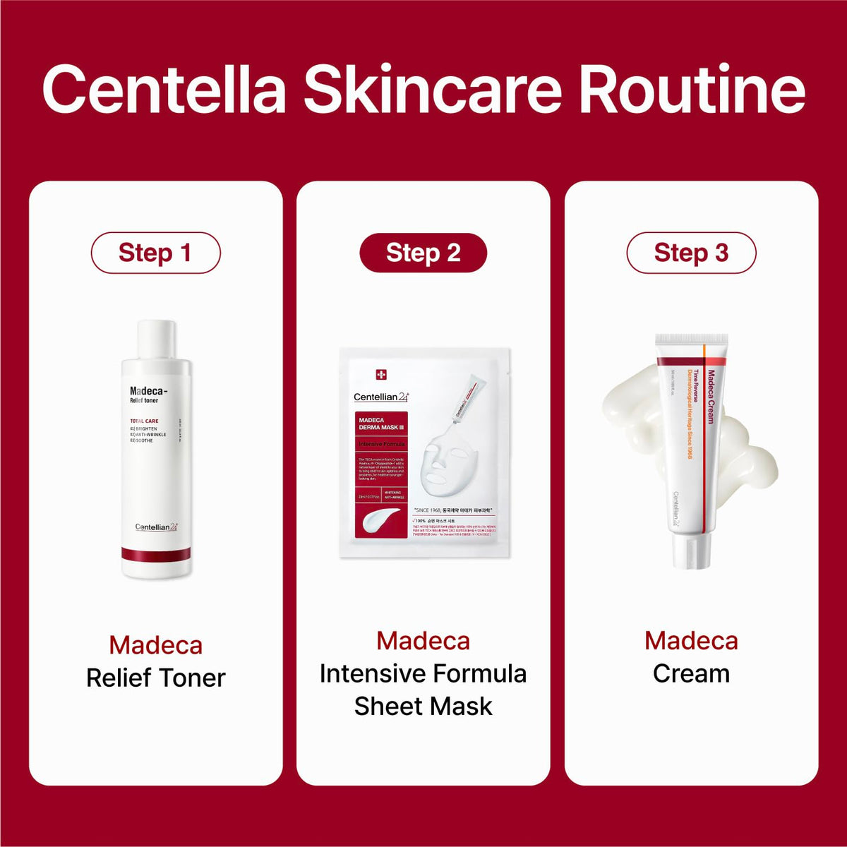 CENTELLIAN 24 DERMA MASK III. Fórmula intensiva 1 caja (10 hojas)