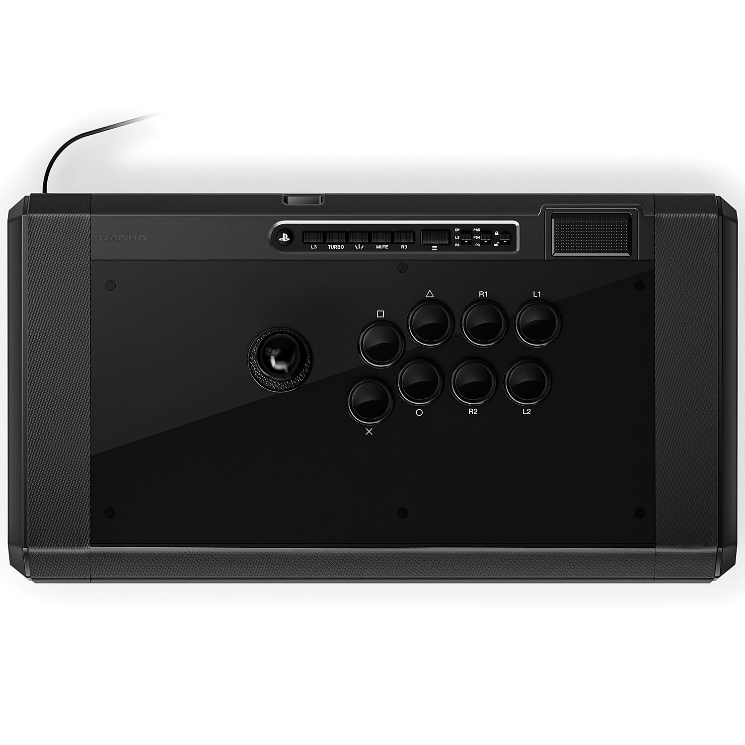 Joystick con Cable Qanba Obsidian 2 Negro para PlayStation 5/4 y PC