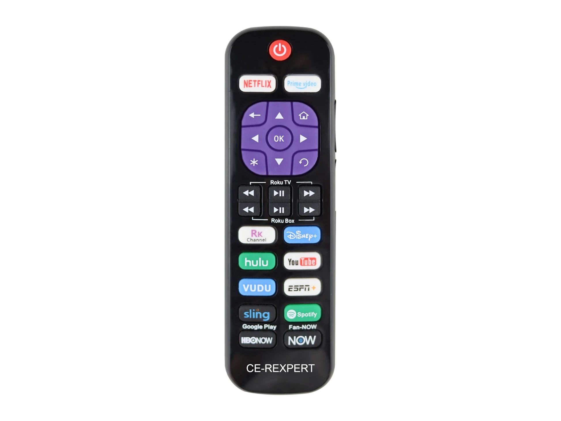 Control Remoto Compatible con Roku Express Premiere 1 2 3