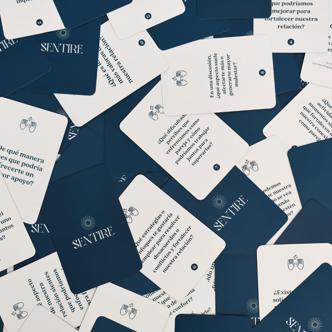 Juego de Cartas SENTIRE Rojo Conexión para Parejas