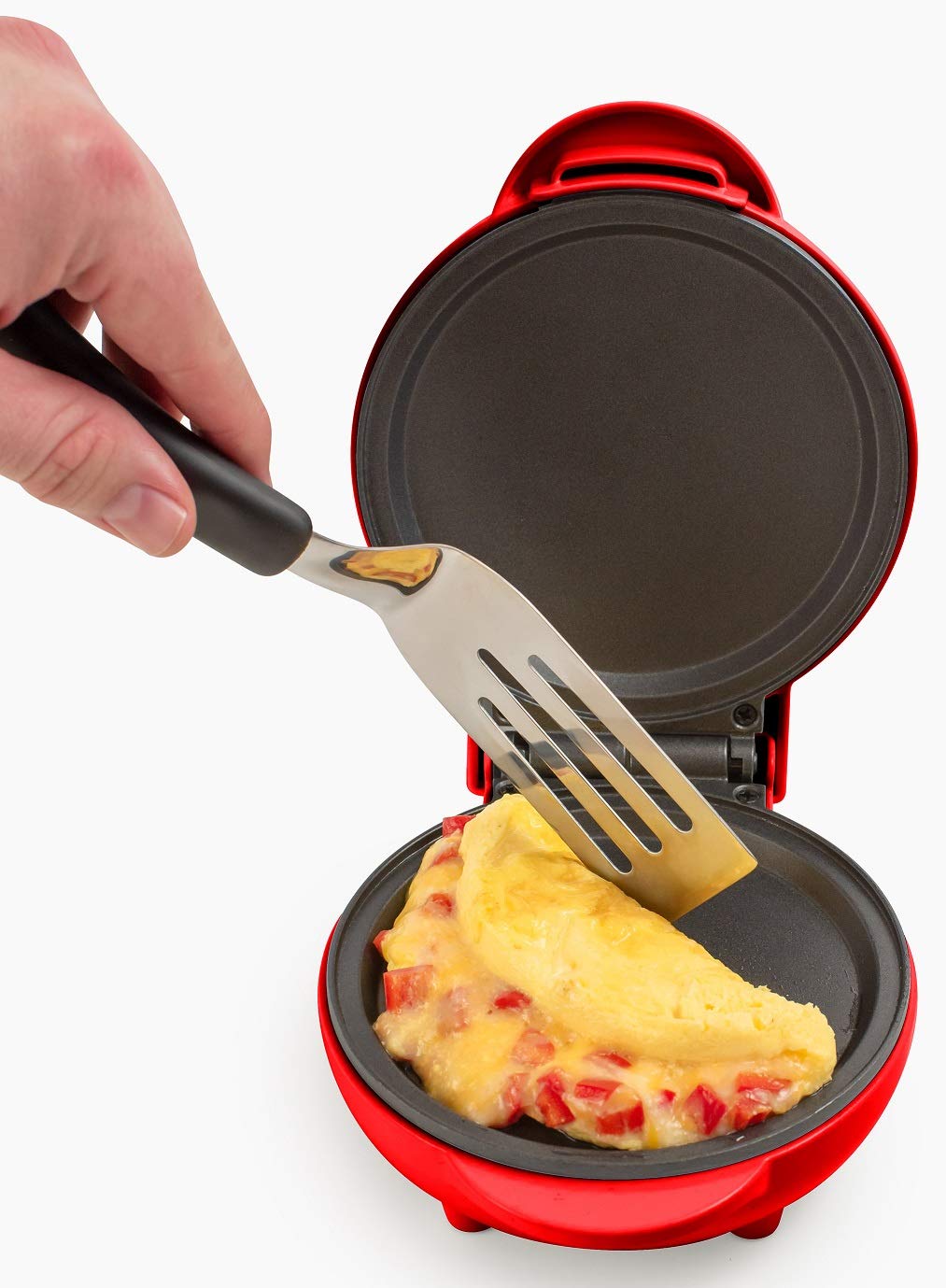 Mini Parrilla Nostalgia 5 Pulgadas Antiadherente para Cocinas Pequeñas