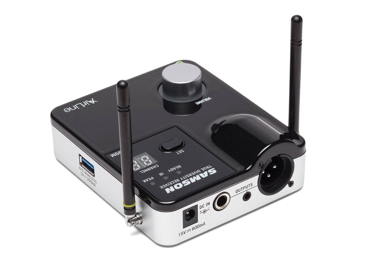 Sistema Inalámbrico UHF para Instrumentos de Viento Samson AWXm con Micro Transmisor
