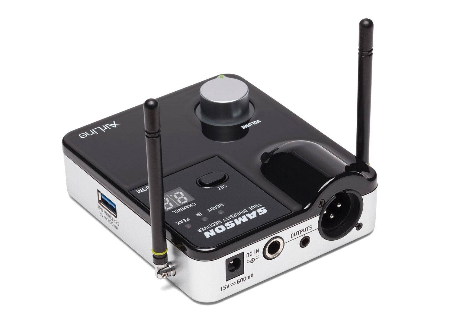 Sistema Inalámbrico UHF para Instrumentos de Viento Samson AWXm con Micro Transmisor