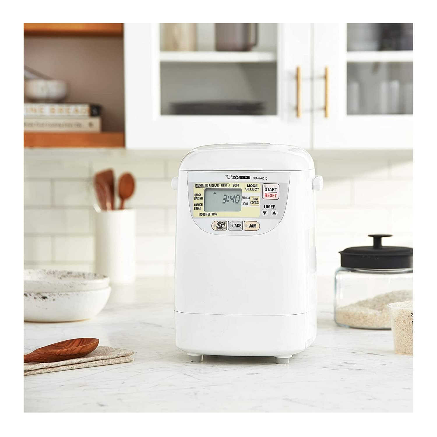 Zojirushi BB-HAC10 Home Bakery - Mini panificadora programable para pan (1 libra)