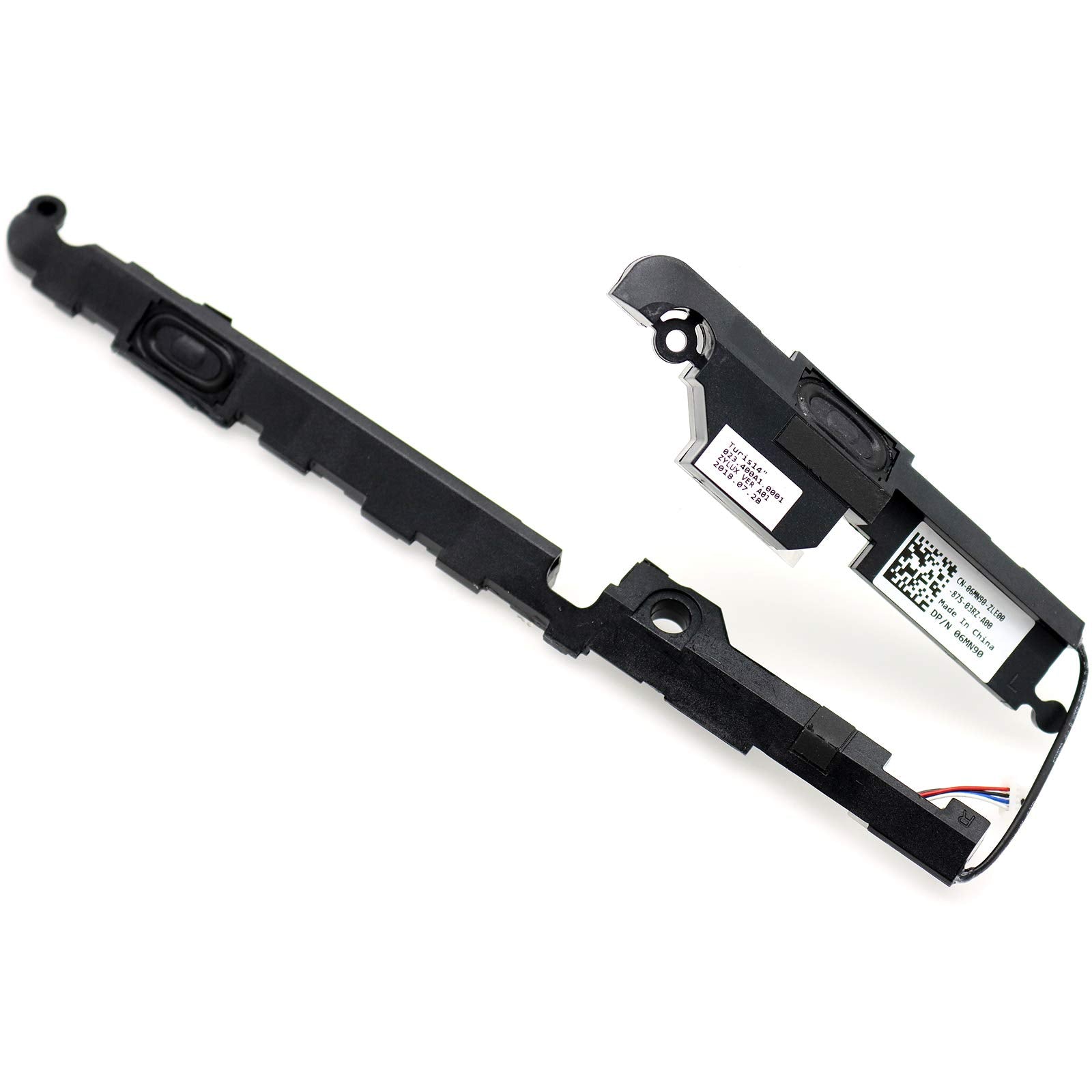 Deal4GO Juego de altavoces internos izquierdo y derecho de repuesto para Dell Inspiron 14 3462 3465 3467 3468 3473 3476 3478 023.400A1.0001 6MN90 06MN90