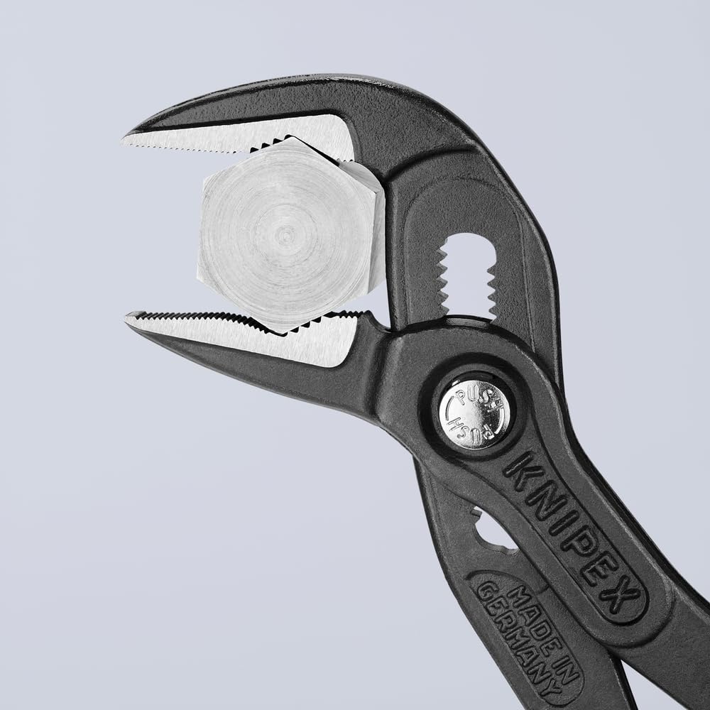 KNIPEX - 87 51 250 Tools - Cobra ES - Alicates de bomba extra delgados (8751250) 10 pulgadas
