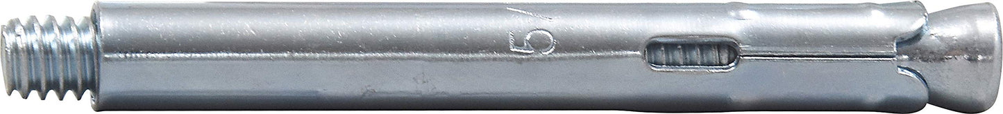 Hillman 370826 - Ancla de cabeza hexagonal, 5/16 x 2-1/2 pulgadas, paquete de 35