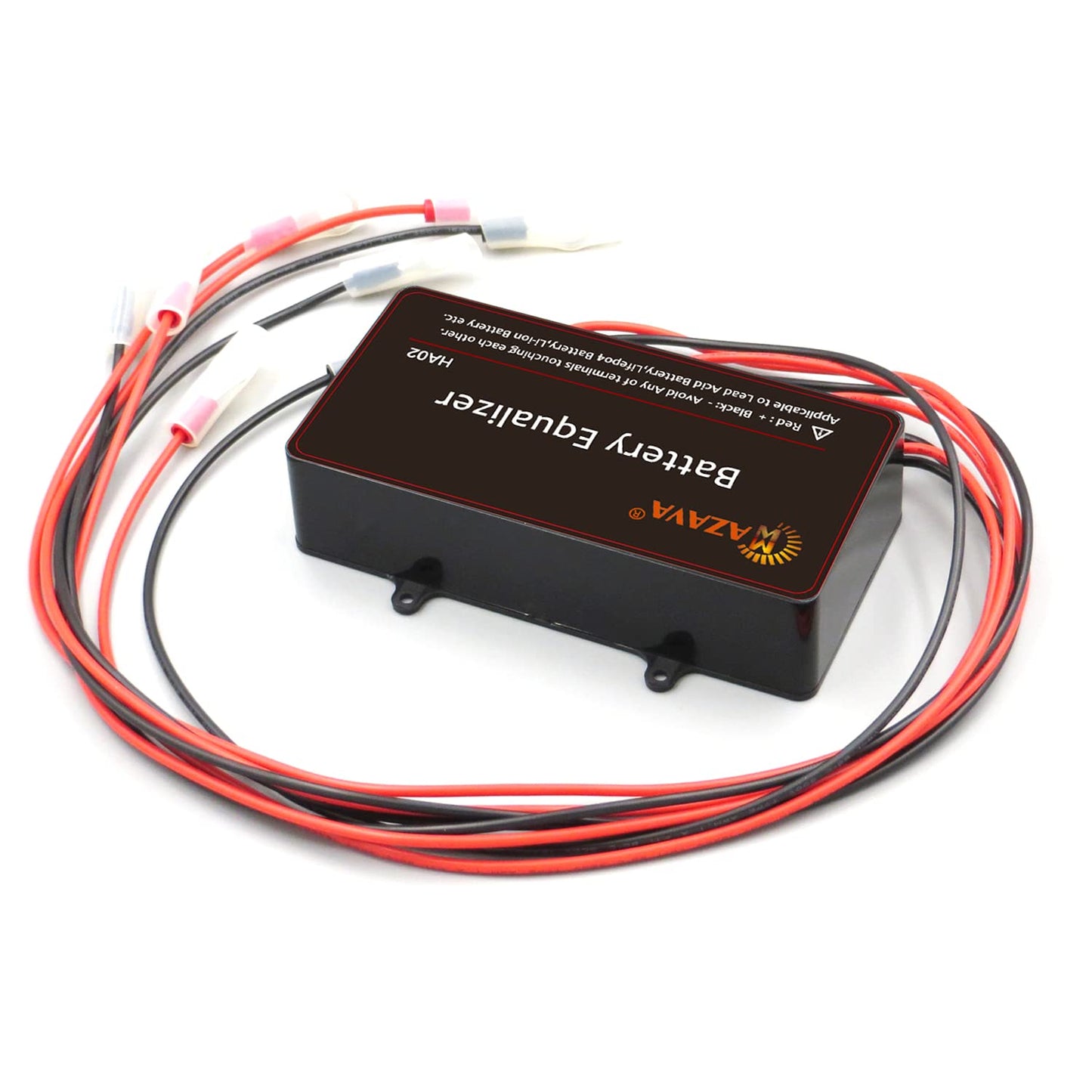 Mazava Equalizador de Batería HA02 para 48 V, 4 Baterías Paralelas en Serie, Protección de Polaridad Inversa, Recomendado para Automóviles, Barcos, Solares y más