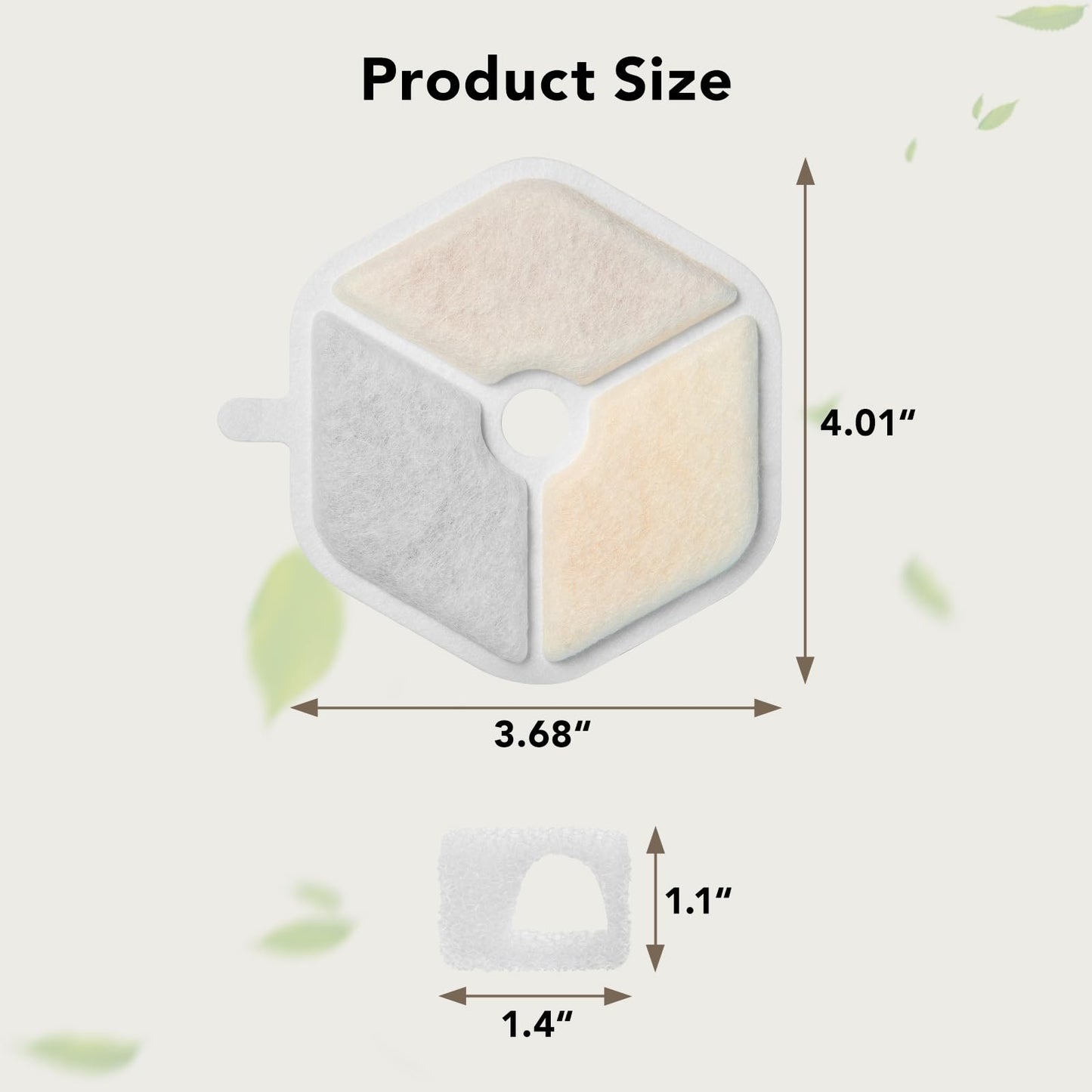 Fuente de Agua Samrtoo para Gatos con Filtros, Paquete de 3