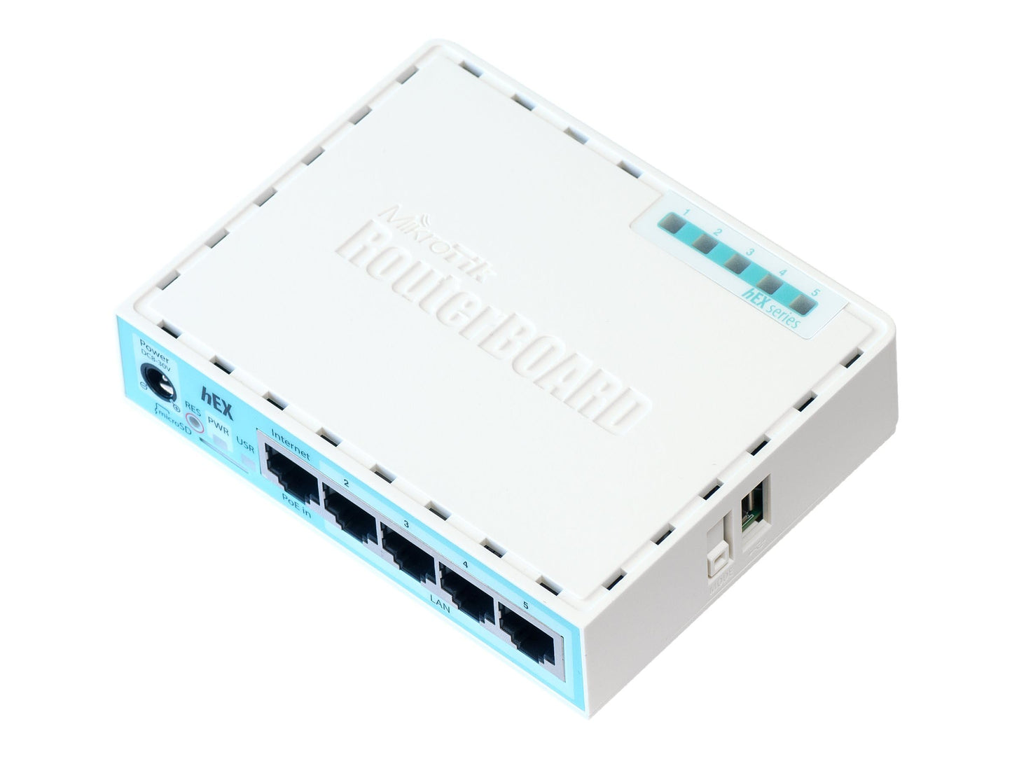 Mikrotik RB750GR3 Router Board, 5 x Gigabit Ethernet, 1 x USB 3.0
