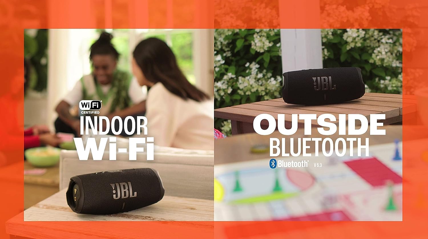 JBL Charge 5 Altavoz inalámbrico portátil Wi-Fi (reacondicionado)