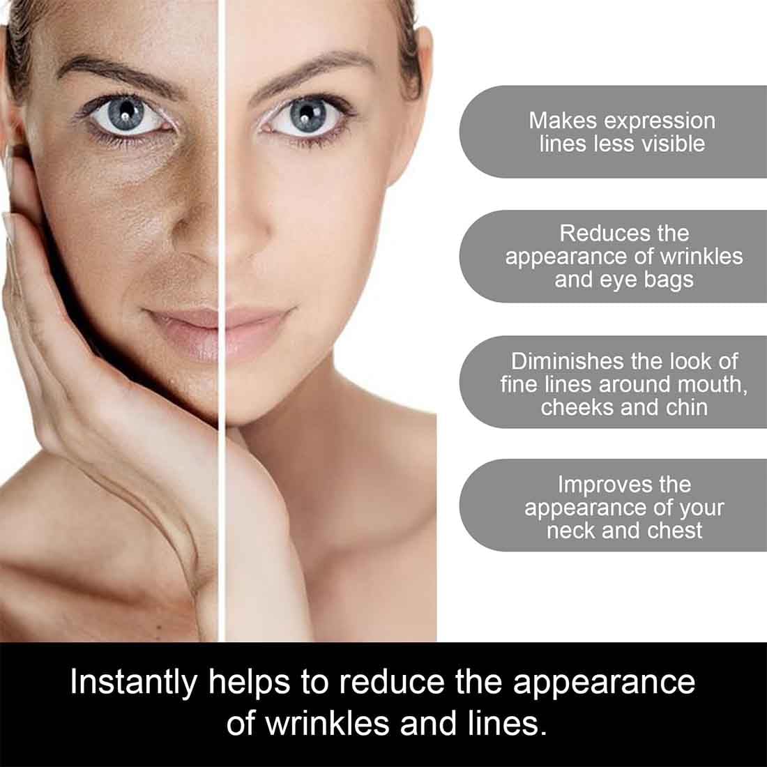 Crema Facial y Sérum Reafirmante: Tensor facial para reducir poros y líneas finas, controla el exceso de aceite en la piel. Set de 2 piezas. ¡Mejora tu rutina de skincare!