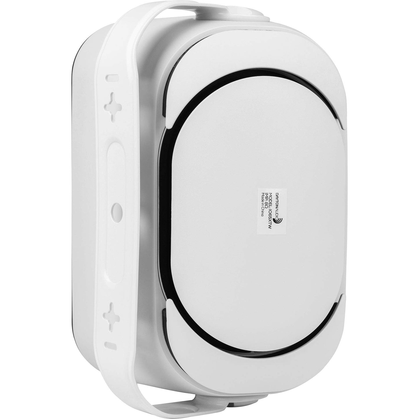 Dayton Audio IO65XTW 6-1/2" IP66 70/100V 8 Ohm Pares de altavoces de 2 vías para interiores y exteriores con radiador blanco