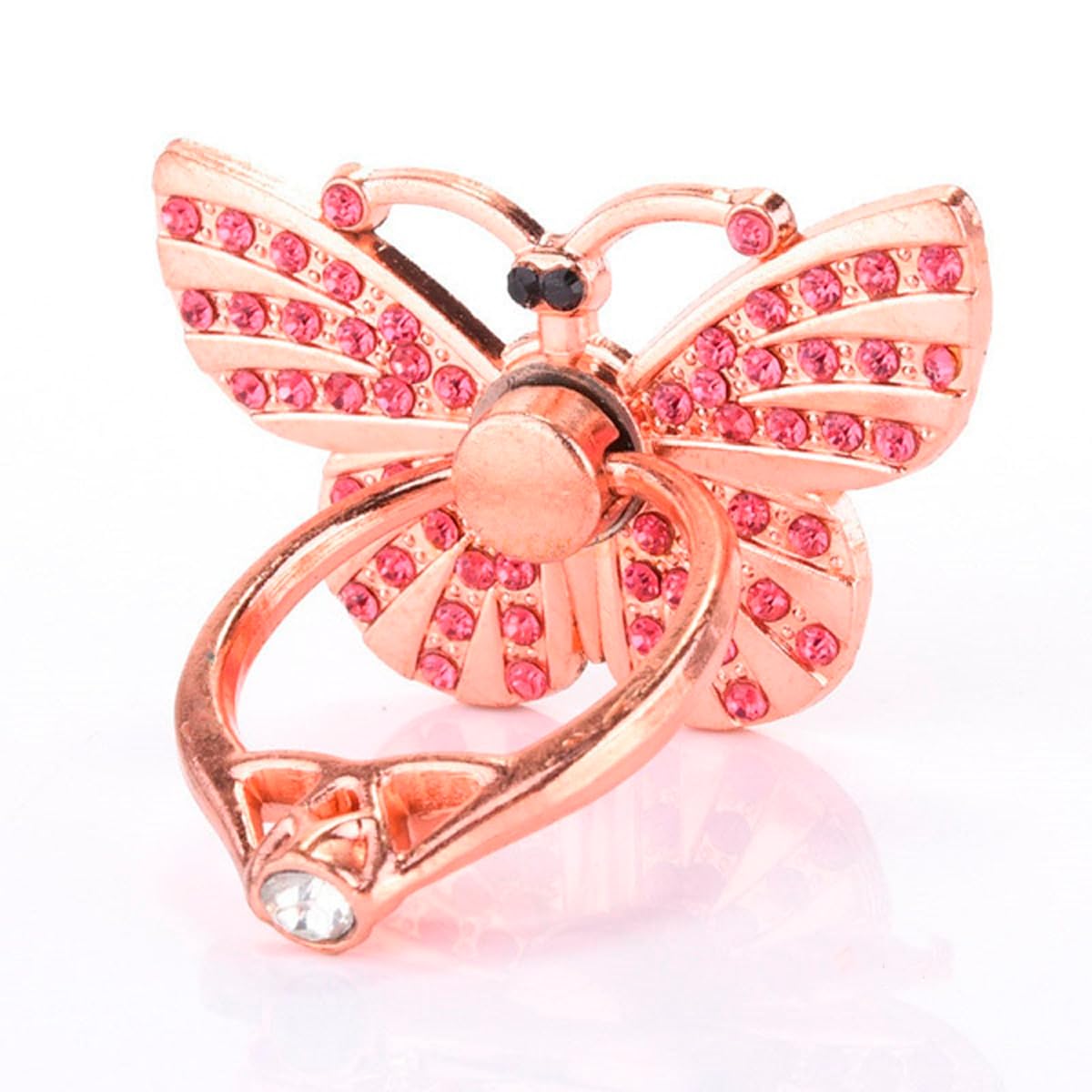 Soporte de Anillo VERALY.MX Cristales con Diseño Brillante para Celular