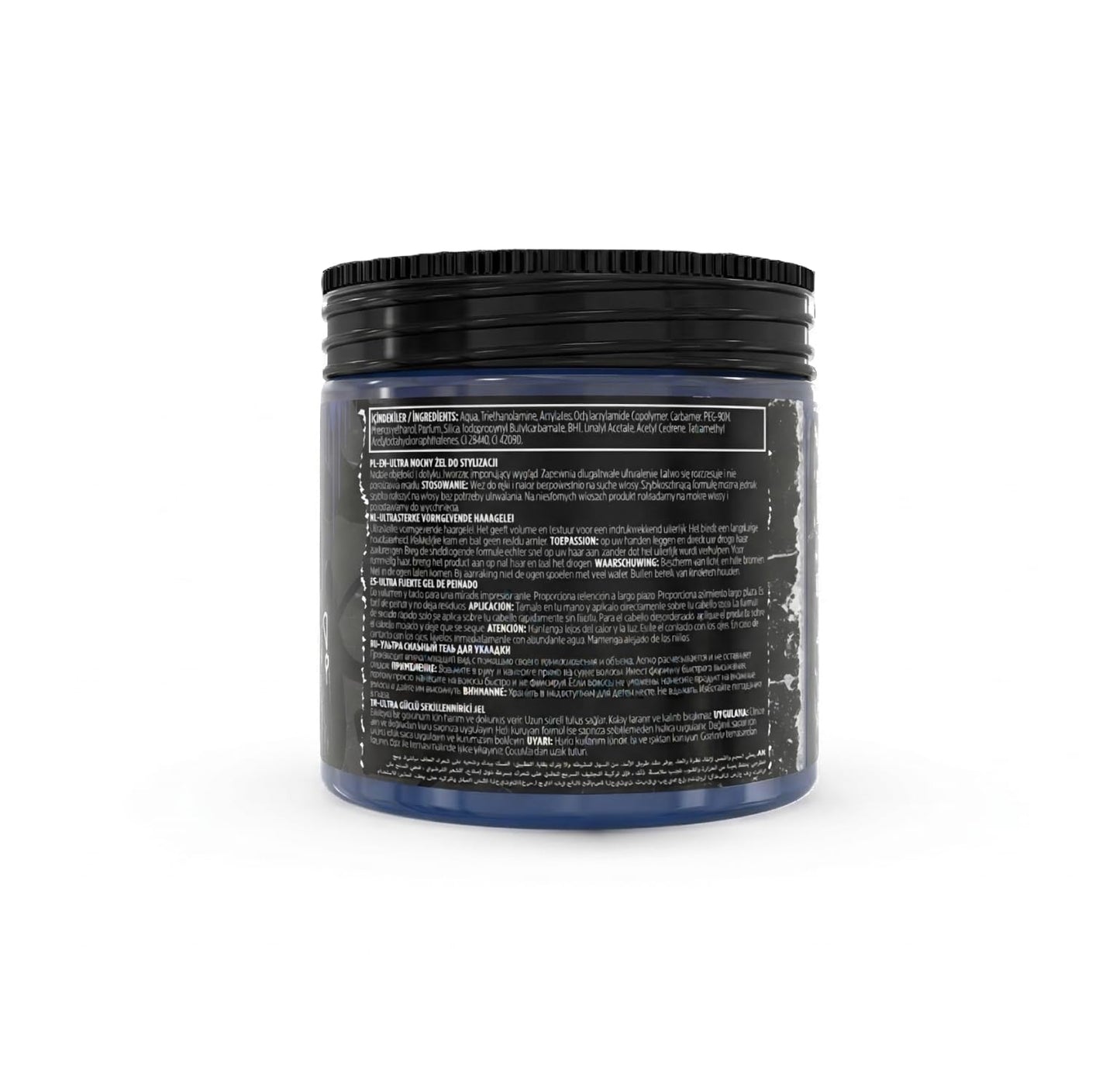 Barber Marmara- "barber Marmara No.34 Gel para Peinar el Cabello 500 Ml - Gel para el Cabello para Hombres - Fijación Fuerte - Sin Adherencia y sin Residuos