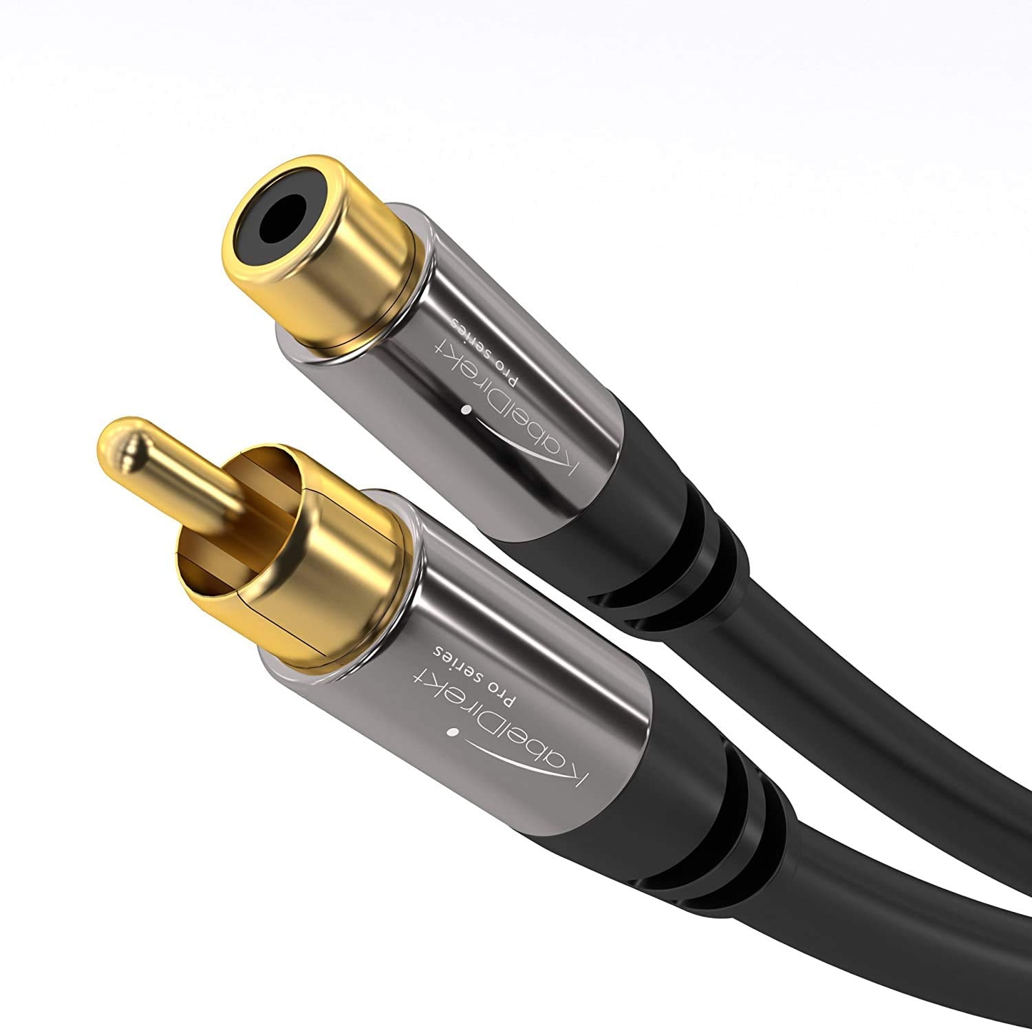 KabelDirekt – Cable de extensión Cinch – 20ft/6m