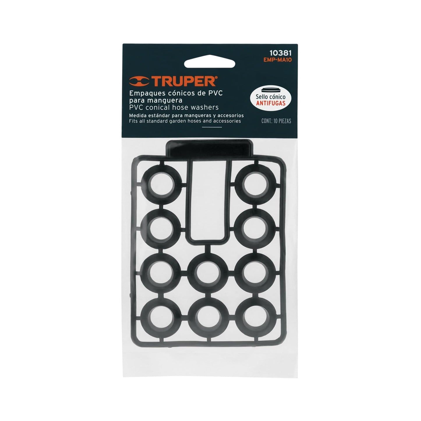 Bolsa de Empaques de PVC Antifuga Truper Transparente