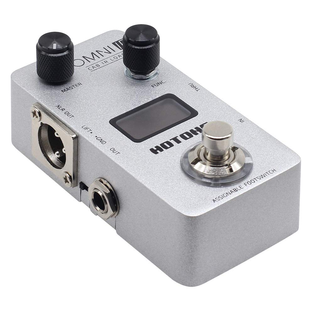 Hotone Omni IR Cabina Impulse Gabinetes de respuesta para altavoz Simulación Guitarra Pedal de efectos bajos