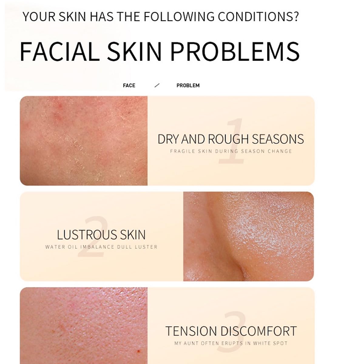 Set de Skincare Rice Raw Pulp Extracto de Arroz Humectante, Suaviza y Repara Piel Mixta para Día y Noche, Cuidado Facial Completo, 6 Unidades