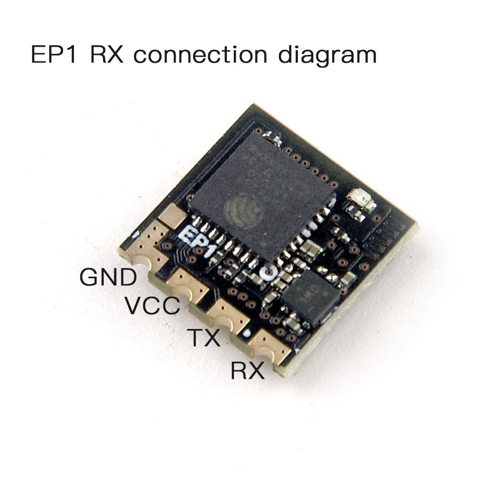 Happymodel ELRS PP 2.4GHz RX SX1280 EXPRESSLRS Nano Receptor de largo alcance (EP1 RX)