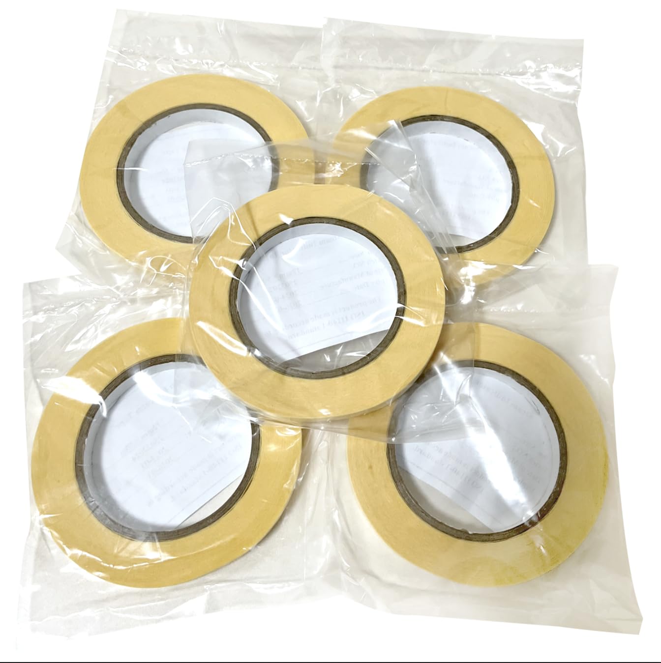 Feleolibe - Cinta indicadora esterilizadora autoclave de 5 rollos para esterilización de vapor (1/2 pulgadas, 60 yardas/rollo)