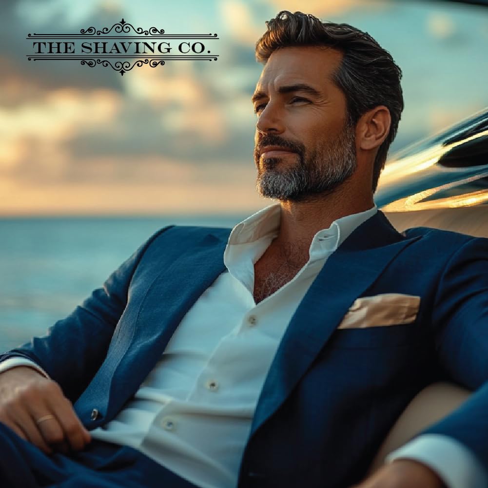 THE SHAVING CO. Aceite para Barba Citrus 60ml/2oz. Nutre, Humecta e Hidrata tu Barba desde la raíz. Hecho especialmente a mano con ingredientes Premium 100% naturales, No contiene alcohol. Libre de Sulfatos y Libre de Parabenos. CITRUS BEARD OIL.