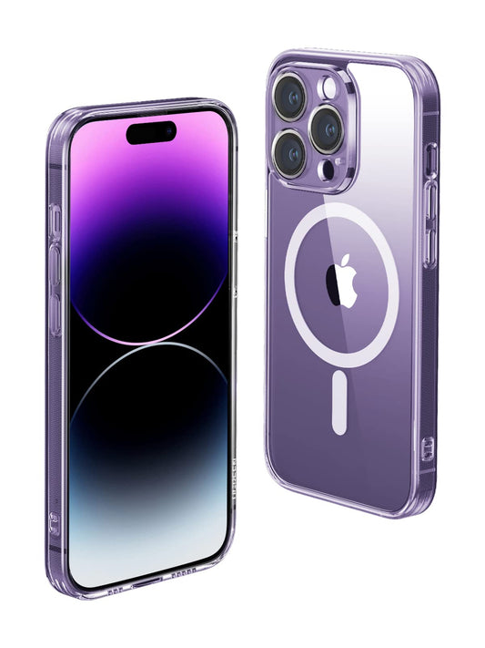 Funda para iPhone 14 Pro MAX UGREEN Transparente con Bolsa de Aire Magnética Ultra Delgado Anti-Caída de Carga Inalámbrica