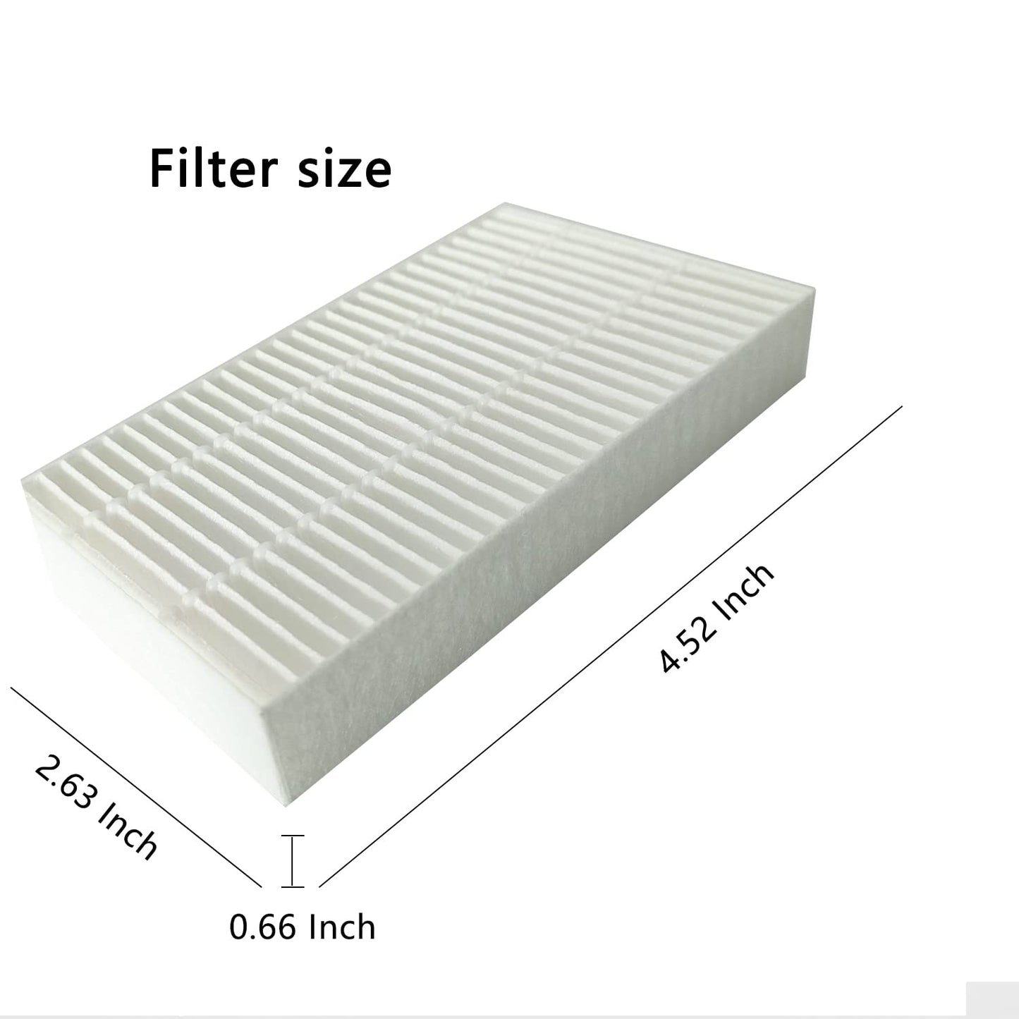 Khotilong Filtro de repuesto DX808ST para proyector BENQ DX808ST/MW550, MW809ST, DX825ST, MW605, MW605W, MW826ST.