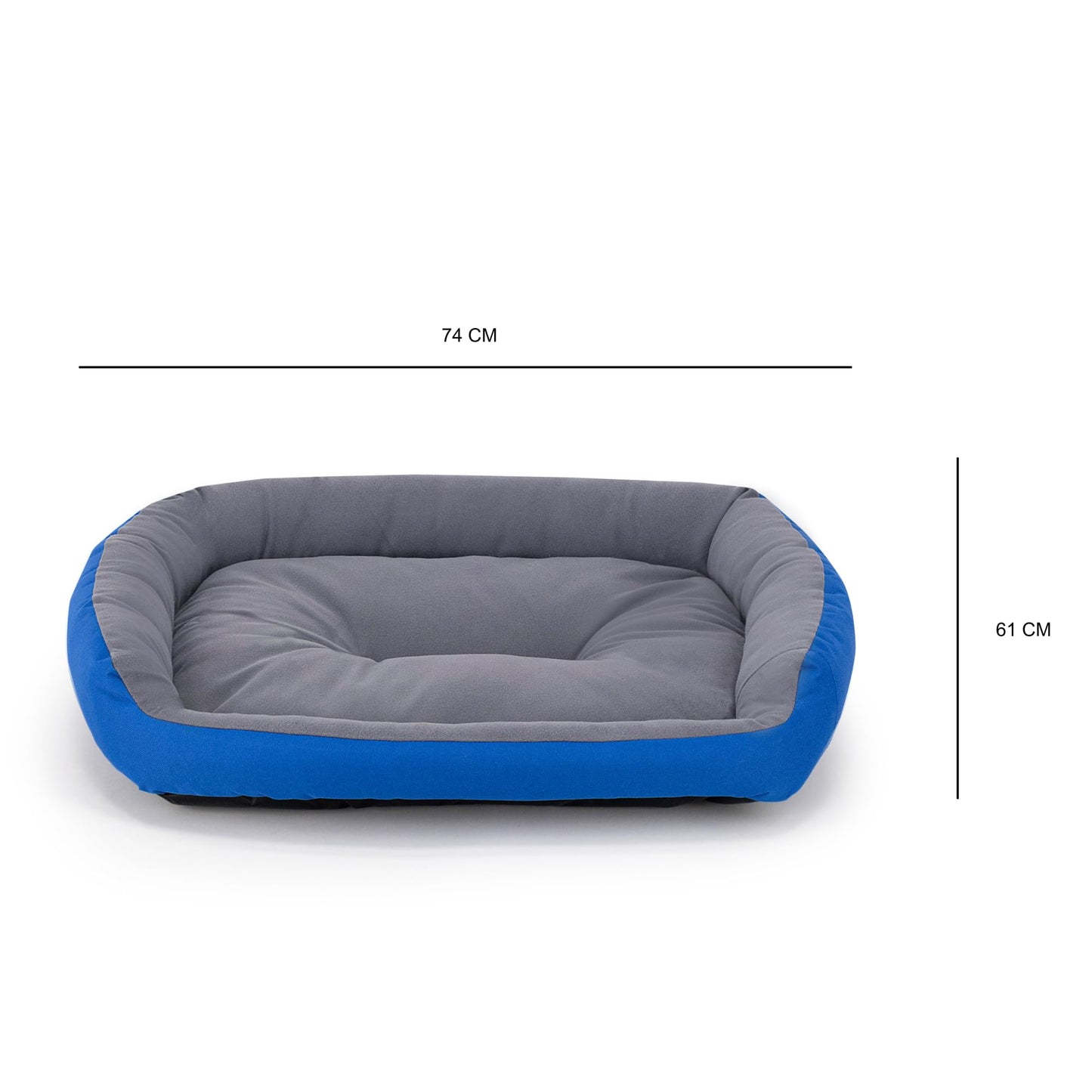 Cama para Perro Hills Azul Resistente y Confortable con Relleno Suave Medium